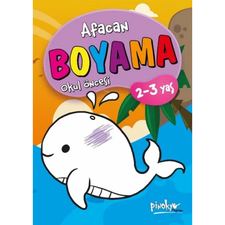 Afacan Boyama Okul Öncesi 2-3 Yaş