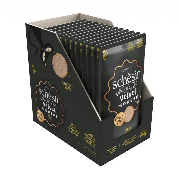 After Dark Tavuk Mus Yetişkin Kedi Pouch 80g
