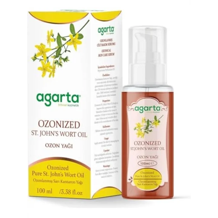 Agarta Doğal Ozonlanmış Sarı Kantaron Yağı 100 ml