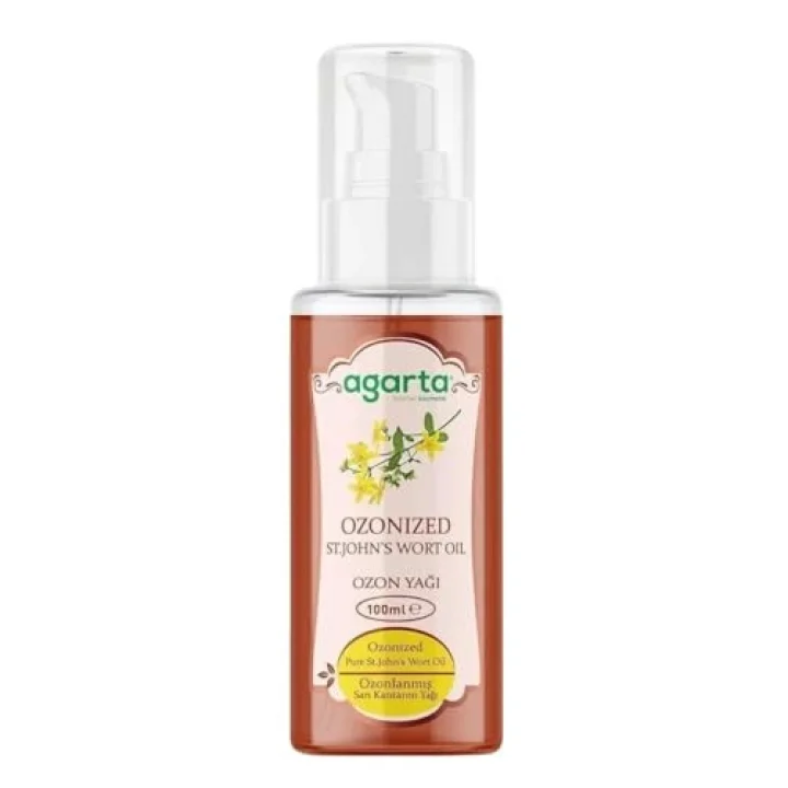 Agarta Doğal Ozonlanmış Sarı Kantaron Yağı 100 ml