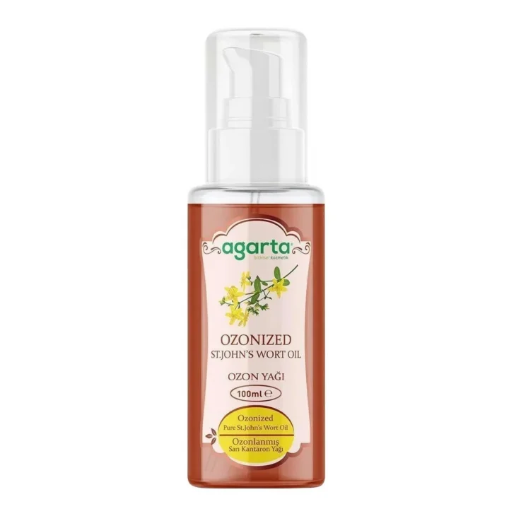 Agarta Doğal Ozonlanmış Sarı Kantaron Yağı 100 ml