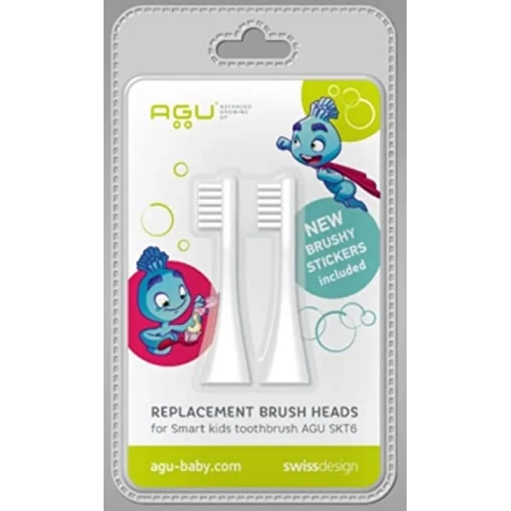 AGU Baby STK6 Akıllı Diş Fırçası Yedek Fırça Başlık