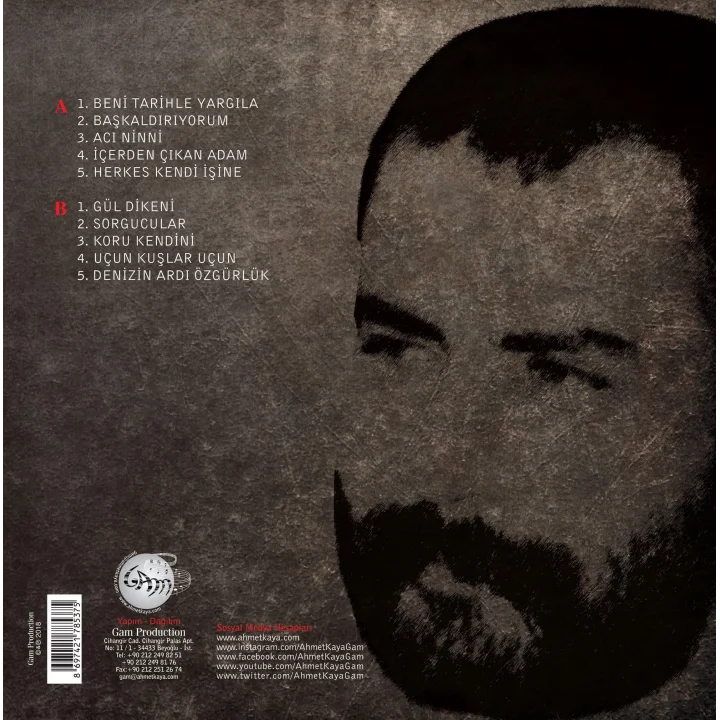 Ahmet Kaya Başkaldırıyorum Plak LP