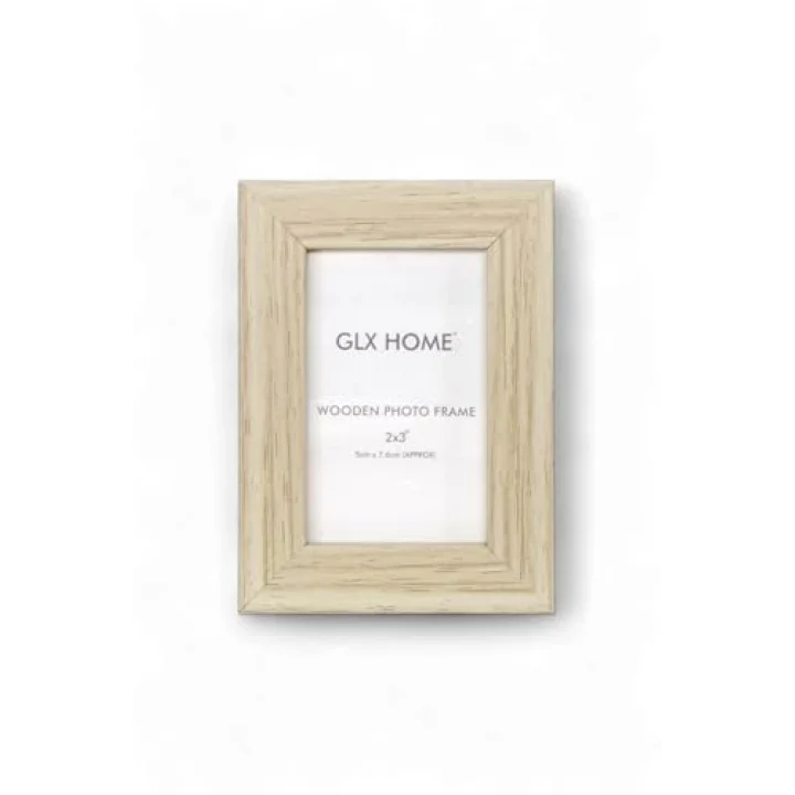 Ahşap Resim Çerçevesi 3lü Set Halinde 5 x 7.6 cm boyutunda