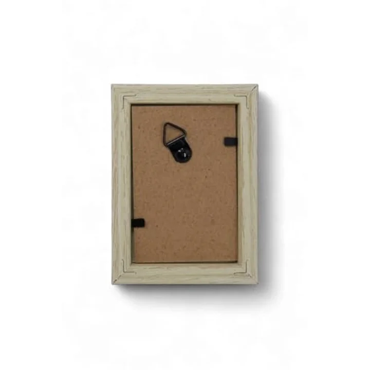Ahşap Resim Çerçevesi 3lü Set Halinde 5 x 7.6 cm boyutunda
