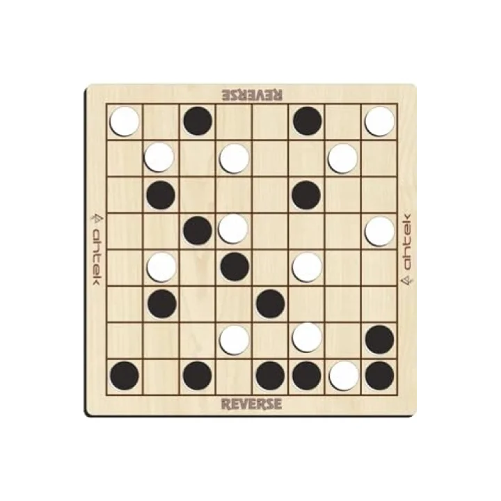 Ahşap Reverse Zeka Ve Strateji Oyunu, Reversi eticset318