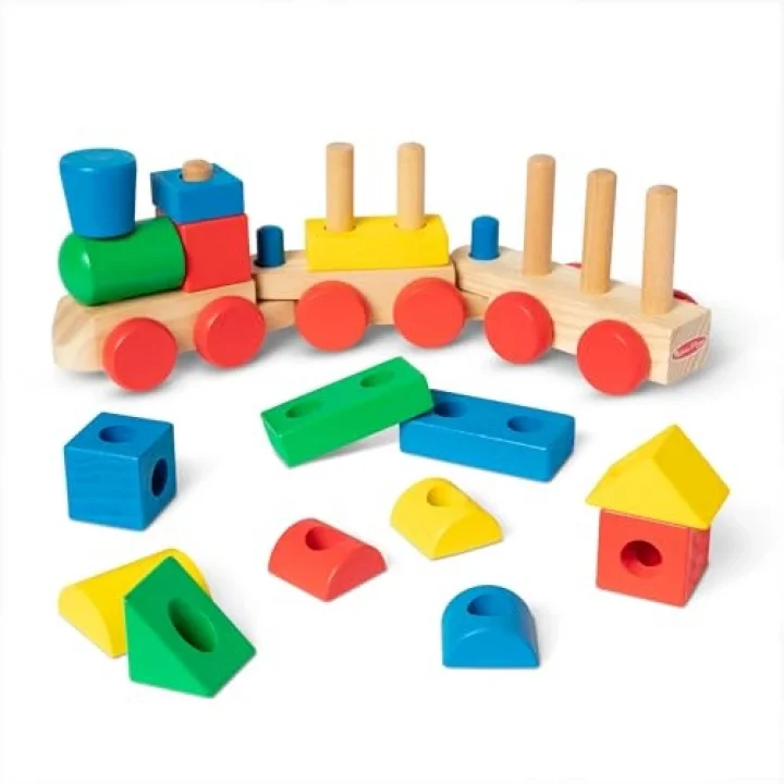 Ahşap Tren, 18 Parça (10572)