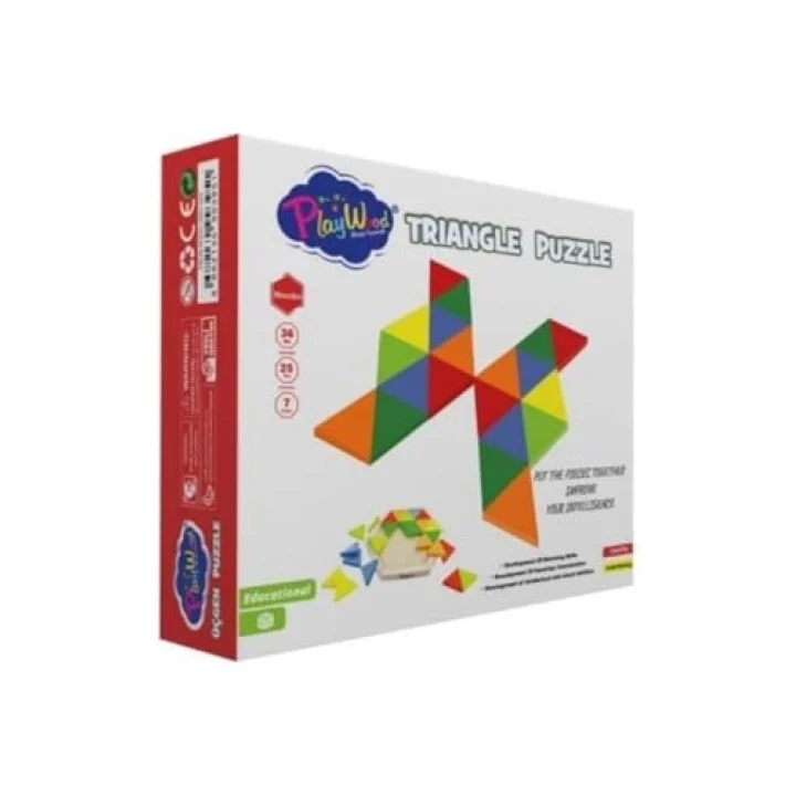 Ahşap Üçgen Puzzle Ony-395