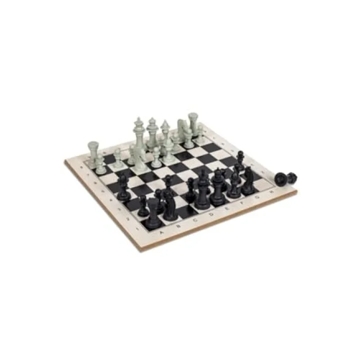 Ahşap Zeminli Satranç Takımı 33 Cm 1258963145930