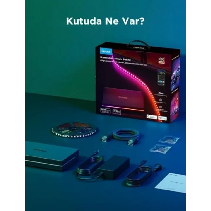 AI Sync Box 2 75-85 Inç TV Arkası LED Aydınlatma