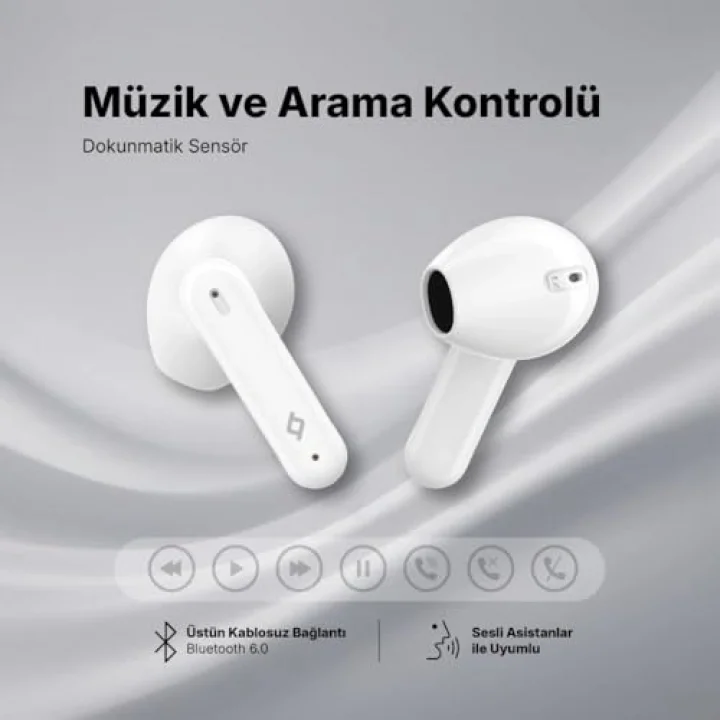 AirBeat Vibe Gerçek Kablosuz TWS Bluetooth Kulaklık 2KM176