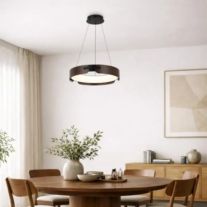 Aisa 48lik Ledli Siyah Avize 78W 3000-6000K