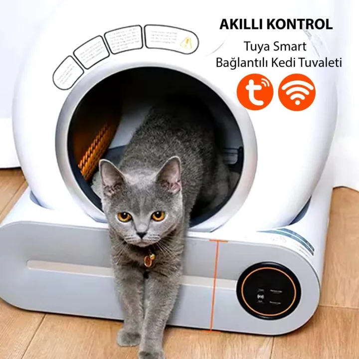 Akıllı Kedi Tuvaleti – Otomatik Kedi Tuvaleti