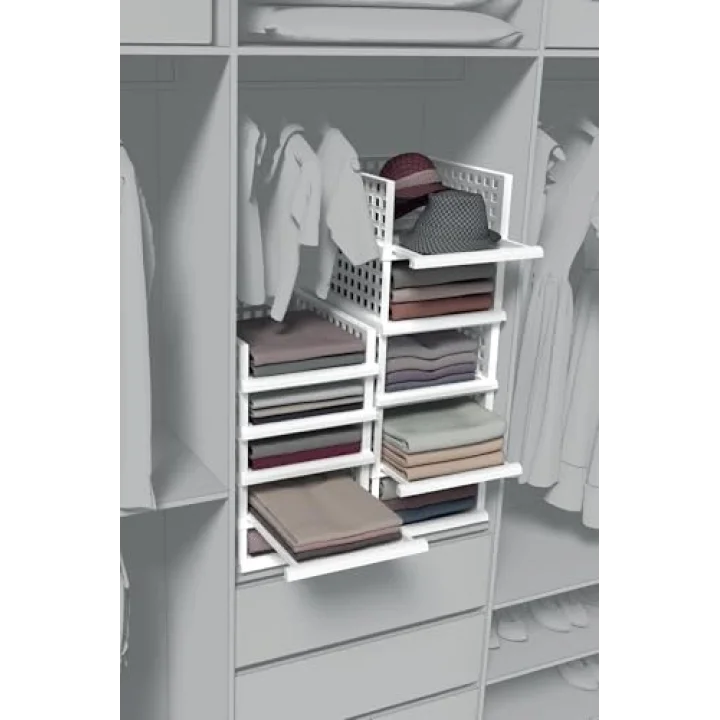Akıllı Raf Midi 4LÜ Set BEYAZ