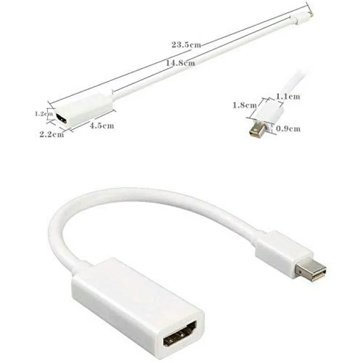Al-4511 Mini Displayport to HDMI Dönüştürücü Adaptör