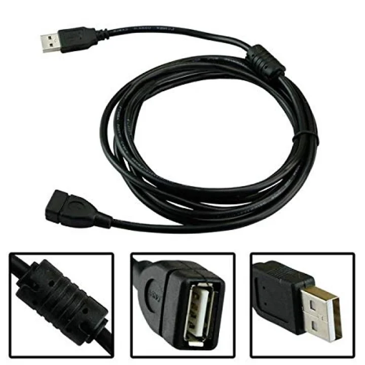 Al-4635 Usb Uzatma Kablosu 10 Metre Uzatıcı Dişi Erkek