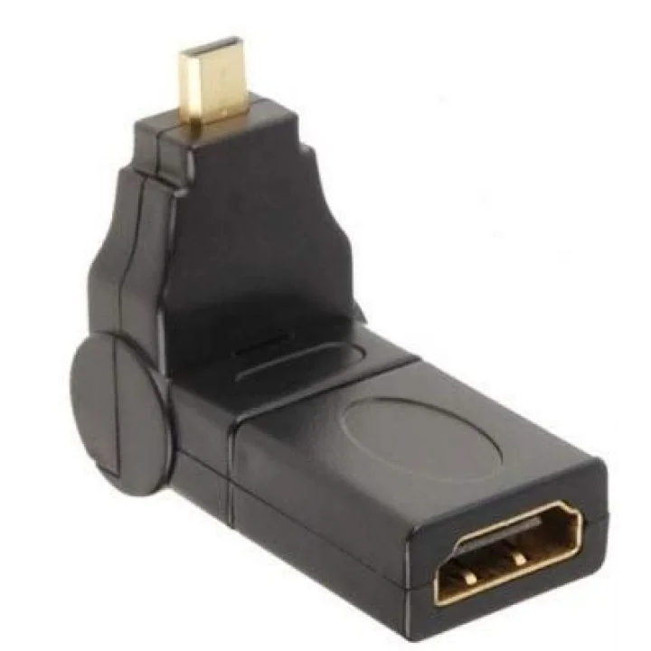 Al-4670 180 Derece Dönebilen Micro HDMI to HDMI Çevirici Dönüştürücü Adaptör