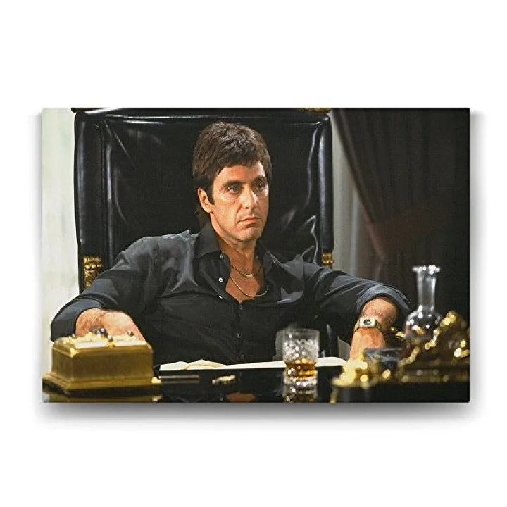 Al Pacino - Scarface Tablosu - 60x40cm