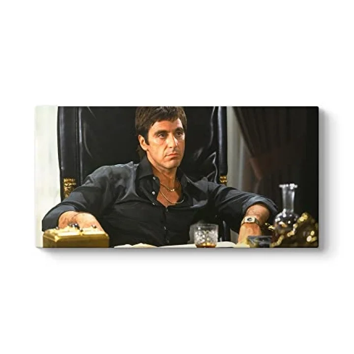 Al Pacino - Scarface Tablosu 80 x 40