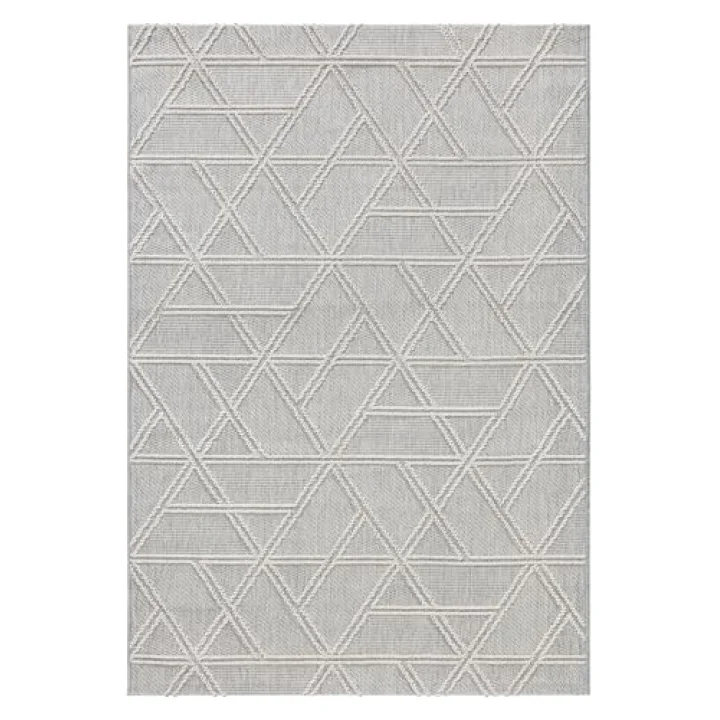 Alba Gri Krem Halı 19241A 200 x 250