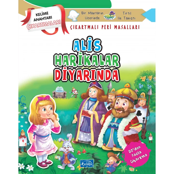 Alis Harikalar Diyarında - Çıkartmalı Peri Masalları