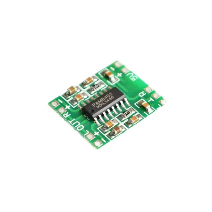 Alkatronik Pam8403 Mini 2x3w Stereo Ses Amfilikatörü D Class Amfi Yükseltici
