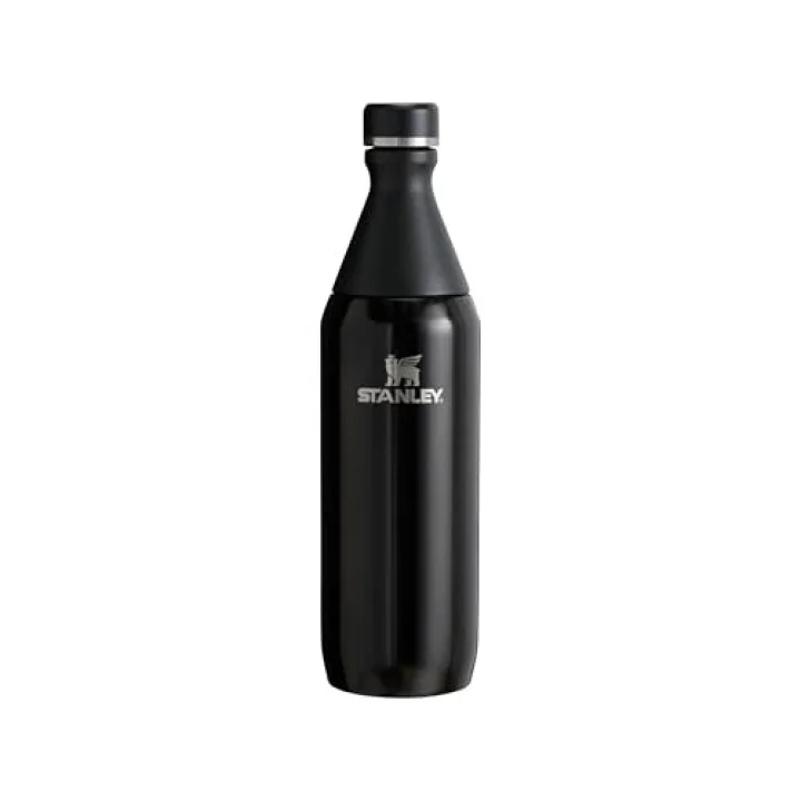 All Day Slim Soğuk Su Termosu 0.60 Litre - Siyah | Paslanmaz Çelik