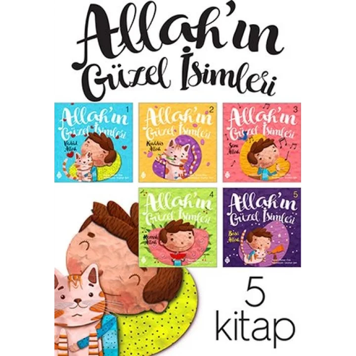 Allahın Güzel İsimleri Seti 1 (5 Kitap)
