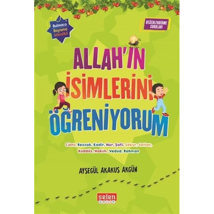 Allahın İsimlerini Öğreniyorum (6 Kitap Takım)