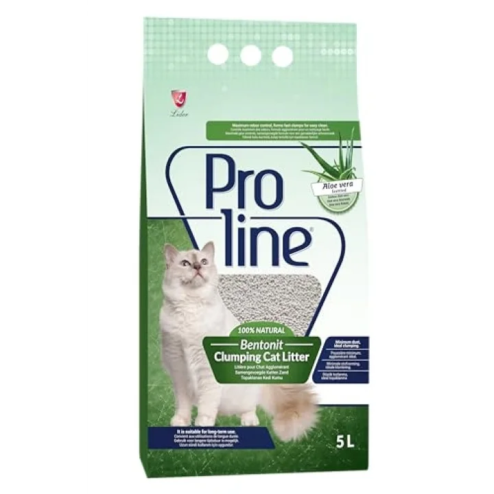 Aloe Vera Topaklanan Doğal Kedi Kumu 5 Lt