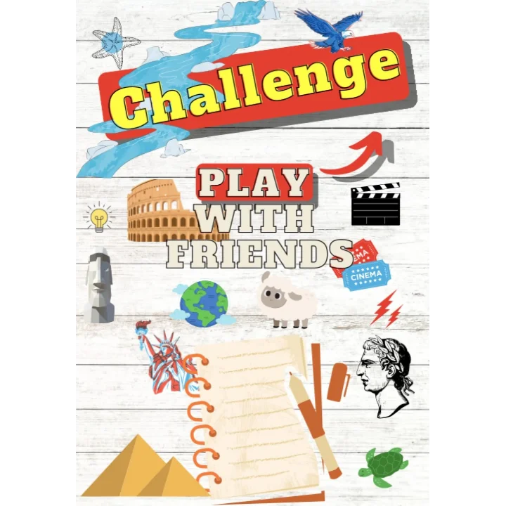 Alphabet game/Name Game/Play with friends brain test for every age/A word game that is both educational and entertaining!: From A to Z: a journey ... and creativity/A fun and challenging