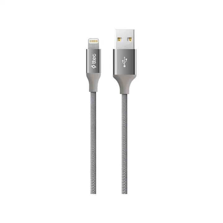 AlumiCable iPhone ile Uyumlu Şarj Kablosu - Uzay Grisi (2DK16UG)