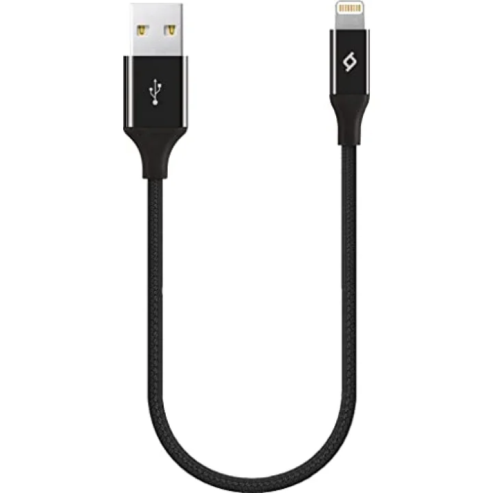 AlumiCable Mini 30cm Lightning Şarj Kablosu- Uzay Grisi (2DK28UG)