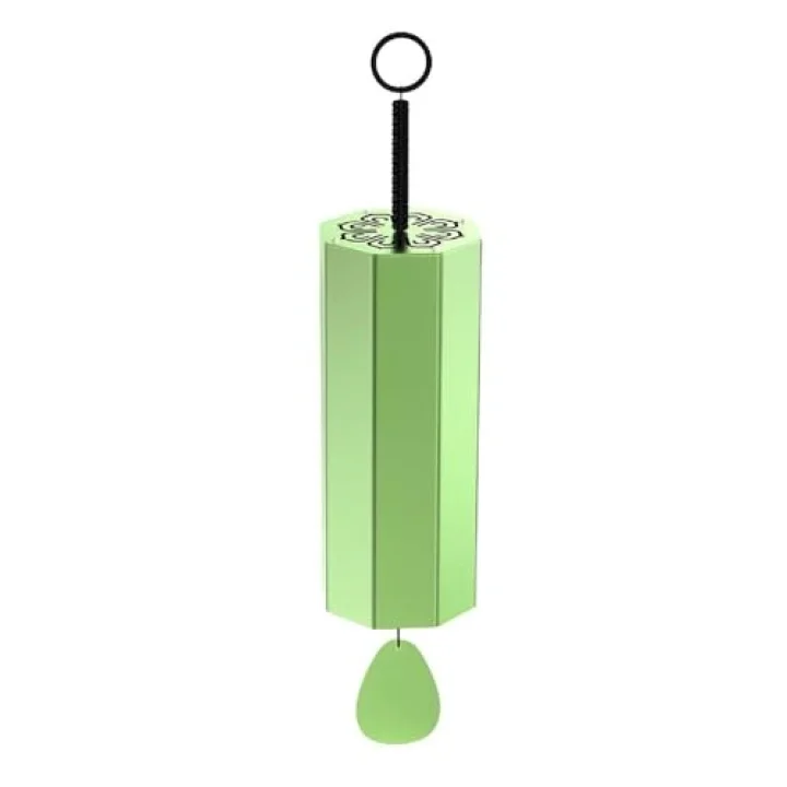 Aluminium Chord Wind Bell Green Color