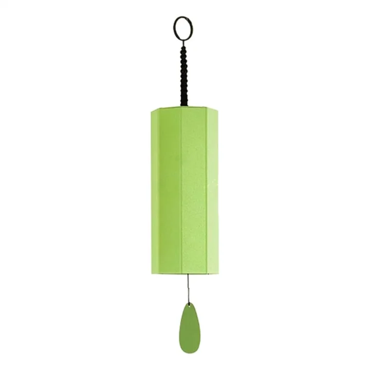 Aluminium Chord Wind Bell Green Color