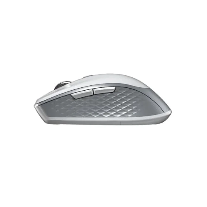AM204 Çift Modlu Bluetooth ve Kablosuz 1600DPI Şarj Edilebilir Optik Mouse Beyaz