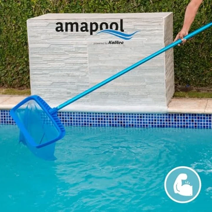Amapool Deluxe Havuz Dip Kepçesi - İnce Gözenekli Derin Havuz Ağı