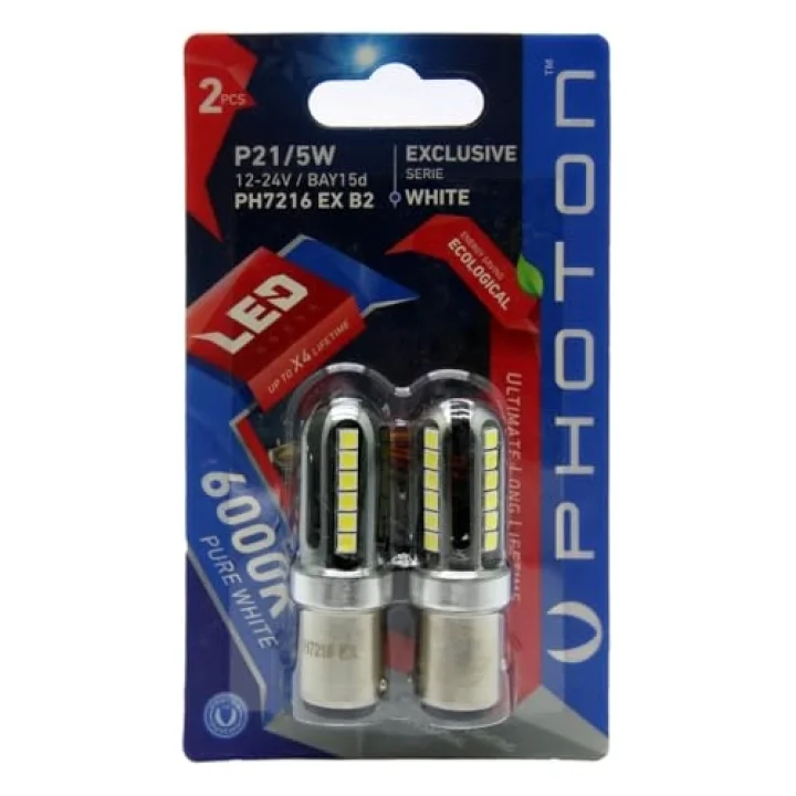 Ampul P21/5W 12-24V 1016 Exclusive Serie PHT PH7216 Ex B2