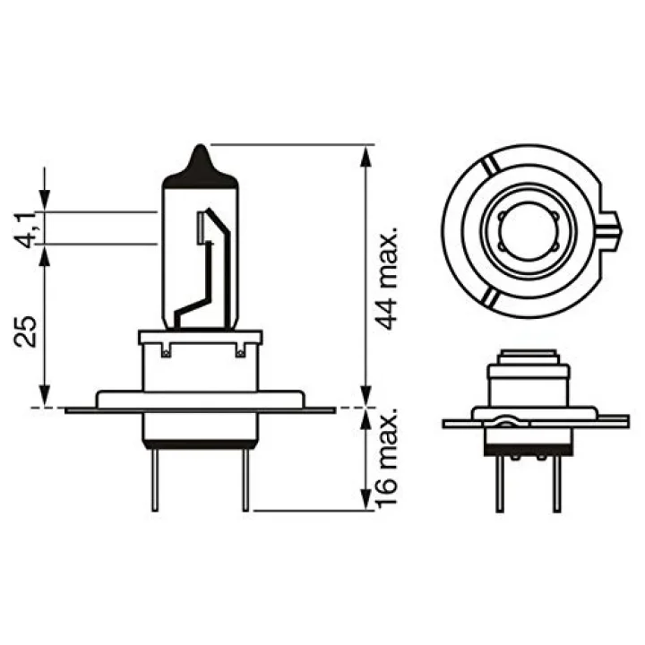 Ampul - Plus 150 Gigalight - 12 V - H7-55 W - Px 1987301137