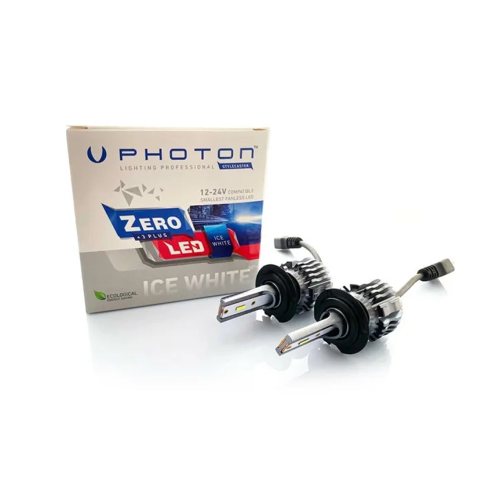 Ampul Zero H7 +3 Plus Fansız Led 12V-24V Headlight - PHT ZR3727