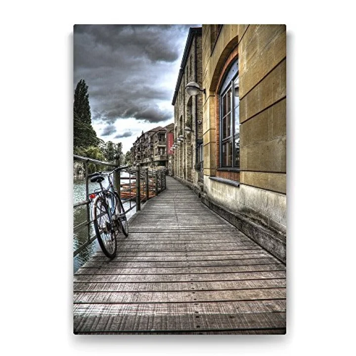 Amsterdam Bisiklet Tablosu - 100x140cm