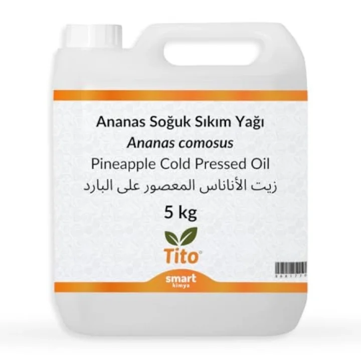 Ananas Soğuk Sıkım Yağı Ananas comosus 5 kg