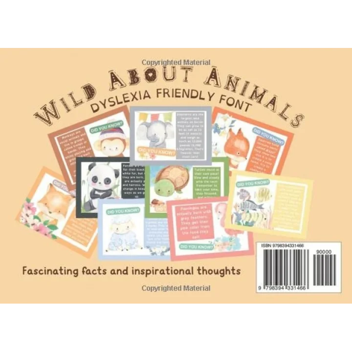 Animal Lunchbox Notes For Kids Ages 8-10 with Fascinating Facts and Positive Messages from the Animal Kingdom, 36 Unique Notes: featuring adorable ... to your childs face as they open their lunch