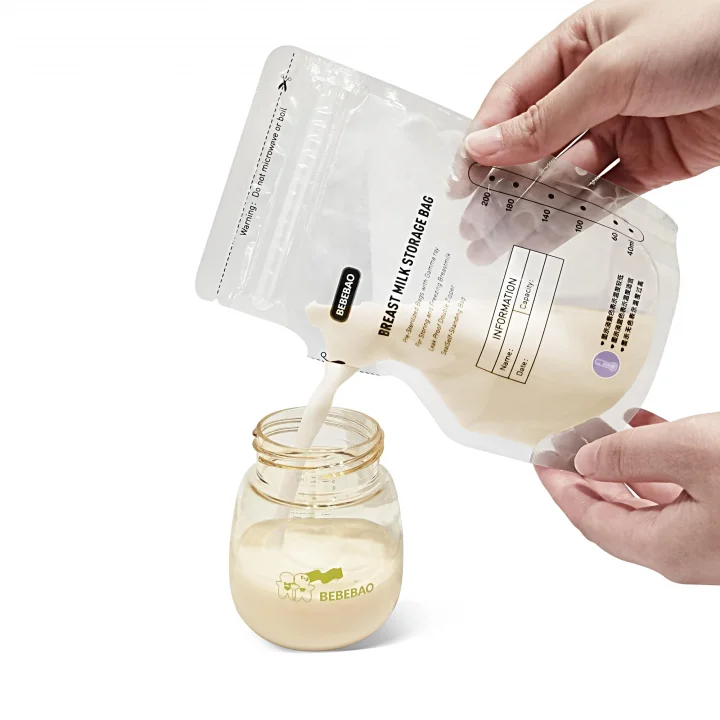 Anne Sütü Saklama Poşeti 200 ml 10lu