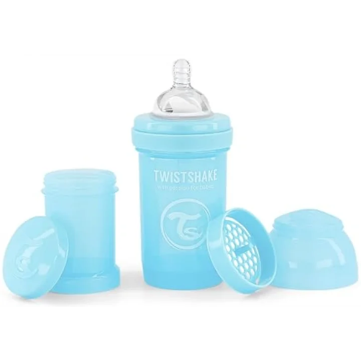 Anti-Kolik Bebek Biberonu Mavi 0+ Ay 180 ml