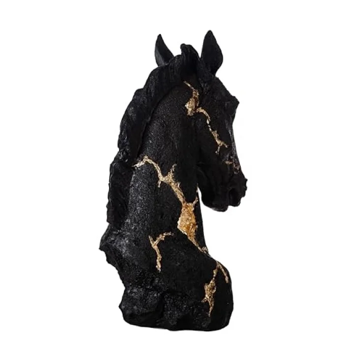 Antique Horse Büst Biblo 15x25x38 cm