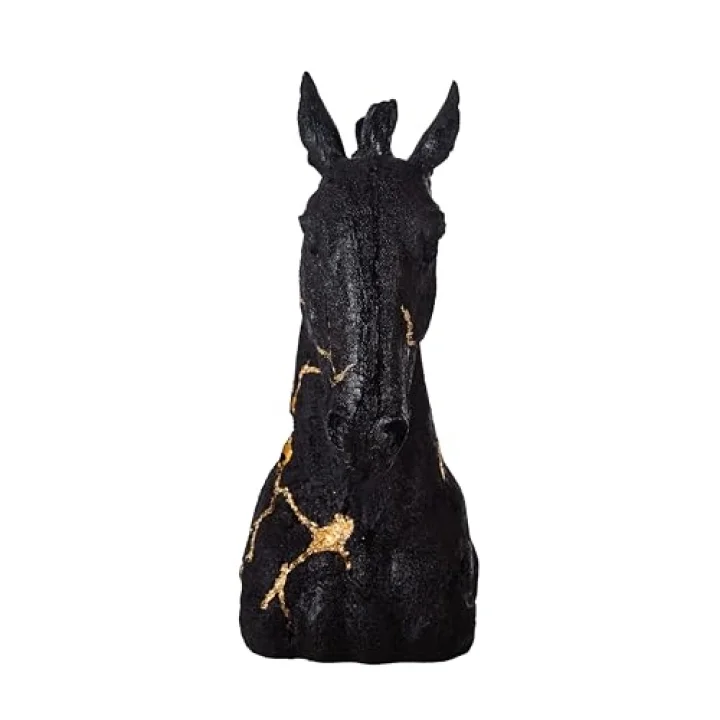 Antique Horse Büst Biblo 15x25x38 cm