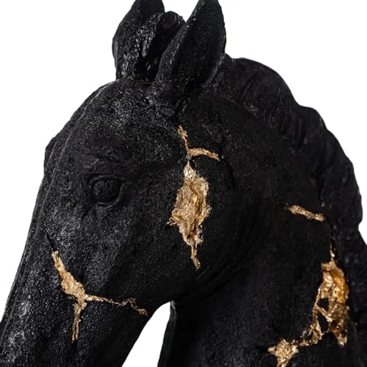 Antique Horse Büst Biblo 15x25x38 cm