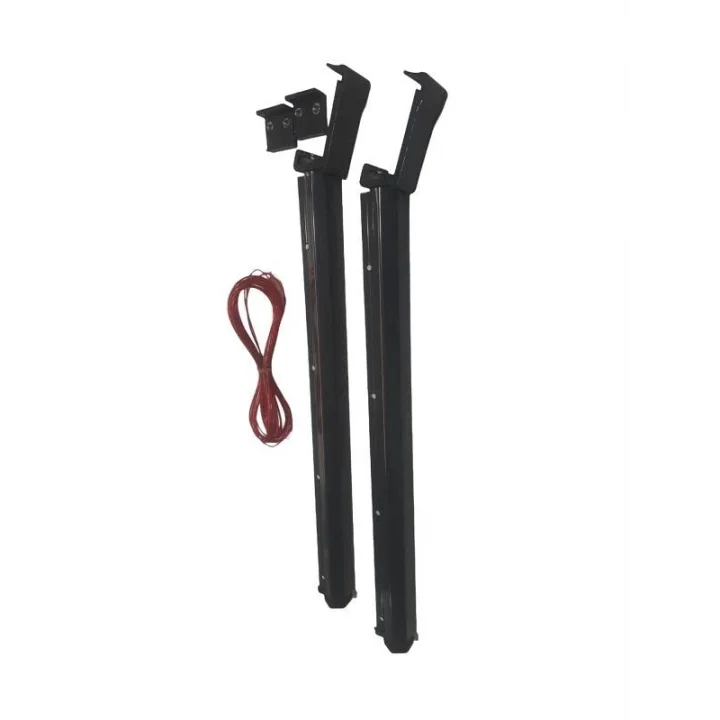 Antrasit Balkon Kurutma Askıs Kare Korkuluk 60x25