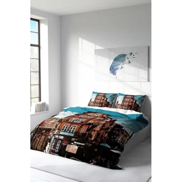 Apartment Modern Çift Kişilik Nevresim Takımı, monohome4081